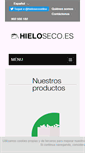 Mobile Screenshot of hieloseco.es